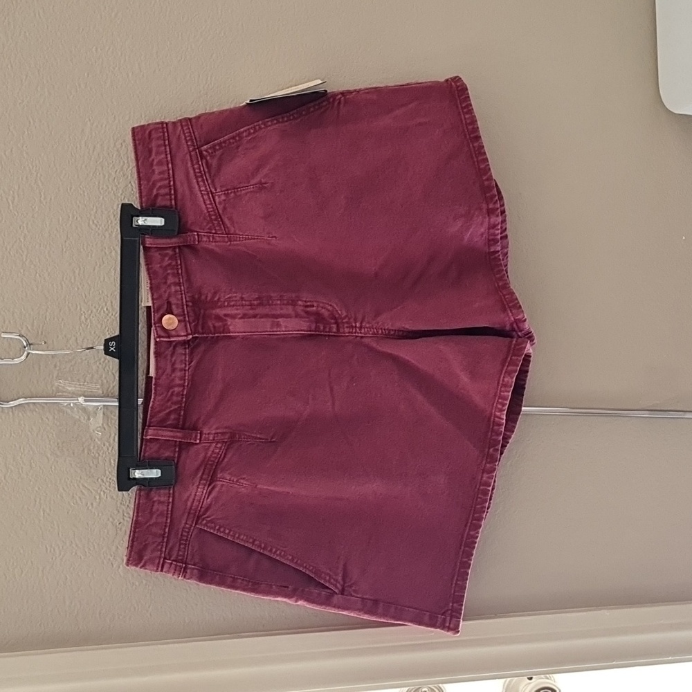 Universal Thread Burgundy Jean Shorts